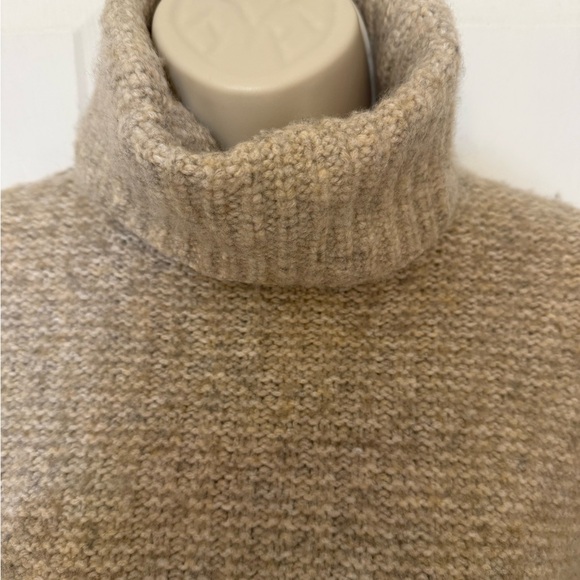 Madewell Merino Alpaca Turtleneck Sweater Oatmeal S - Picture 9 of 11